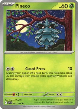 Pineco - 001/198 Reverse Holo