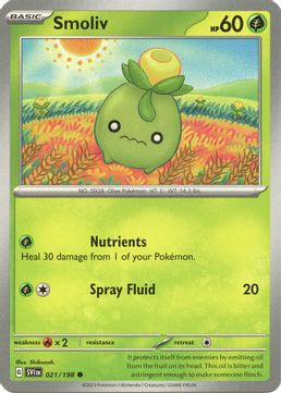 Smoliv - 021/198 Reverse Holo