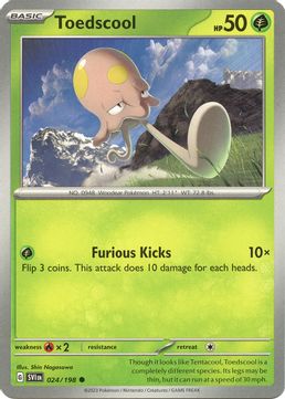 Toedscool - 024/198 Reverse Holo