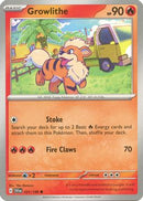 Growlithe - 031/198 Reverse Holo-Kantocards