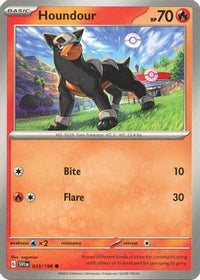 Houndour - 033/198-Kantocards