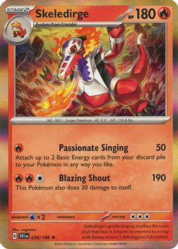 Skeledirge - 038/198 Reverse Holo