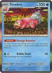 Slowbro - 043/198 Reverse Holo-Kantocards