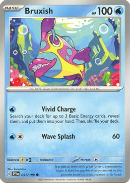 Bruxish - 051/198 Reverse Holo