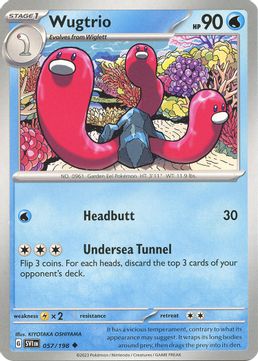 Wugtrio - 057/198 Reverse Holo