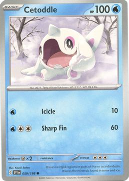 Cetoddle - 059/198 Reverse Holo