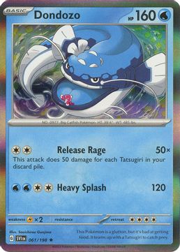 Dondozo - 061/198 Reverse Holo