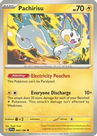 Pachirisu - 068/198 Reverse Holo-Kantocards