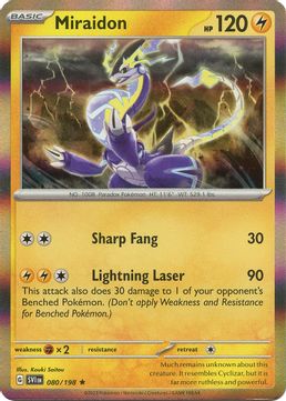 Miraidon - 080/198 Reverse Holo