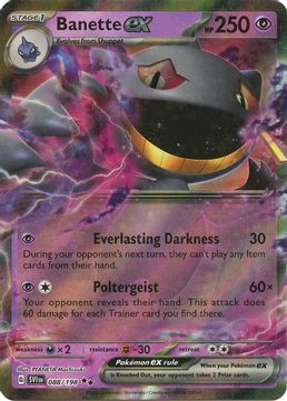 Banette ex - 088/198 - Double Rare (español)