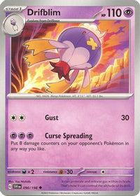 Drifblim - 090/198 Reverse Holo-Kantocards