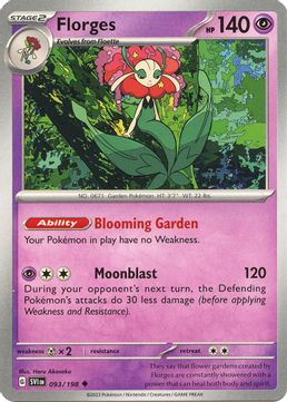 Florges - 093/198 Reverse Holo