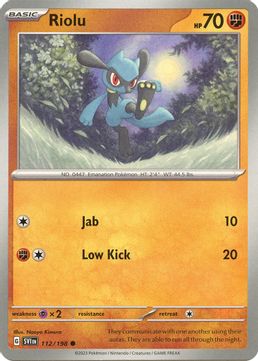 Riolu - 112/198 Reverse Holo