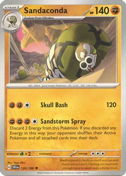 Sandaconda - 120/198 Reverse Holo