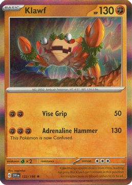 Klawf - 122/198 - Rare Reverse Holo