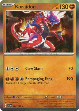 Koraidon - 124/198 Reverse Holo