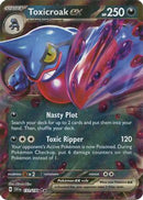 Toxicroak ex - 131/198 - Double Rare-Kantocards