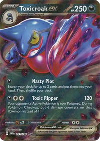 Toxicroak ex - 131/198 - Double Rare-Kantocards