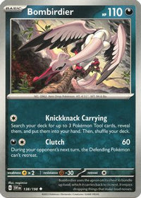 Bombirdier - 138/198 Reverse Holo-Kantocards