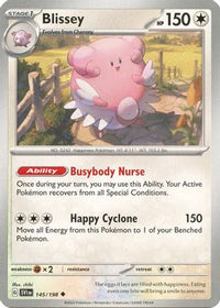 Blissey - 145/198 Reverse Holo-Kantocards