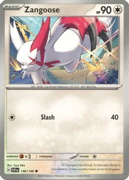 Zangoose - 146/198 Reverse Holo