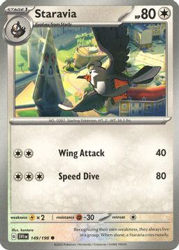 Staravia - 149/198 Reverse Holo