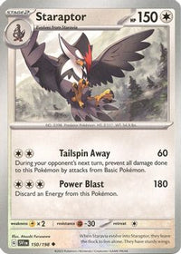 Staraptor - 150/198-Kantocards