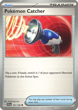 Pokemon Catcher - 187/198 Reverse Holo