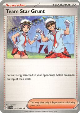 Team Star Grunt - 195/198 Reverse Holo