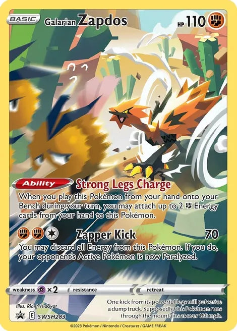 Galarian Zapdos SWSH283 (español)
