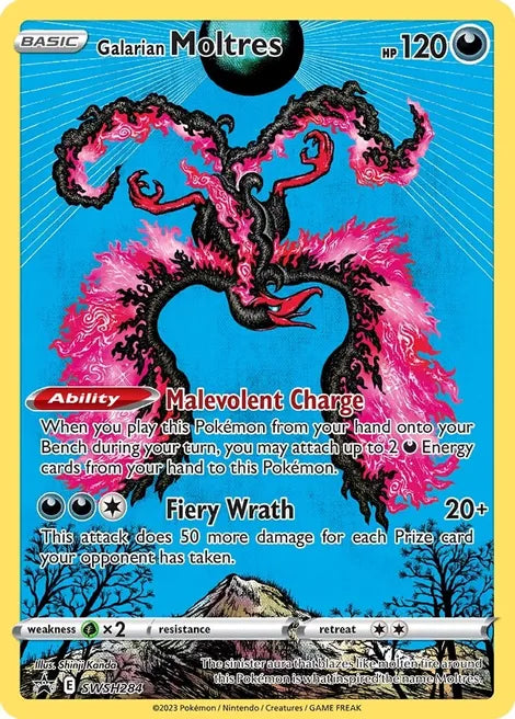 Galarian Moltres SWSH284 - ESPAÑOL
