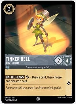 Tinker Bell - Tiny Tactician  - 194/204 - Common