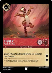 Tigger - Wonderful Thing - 127/204 - Uncommon-Kantocards