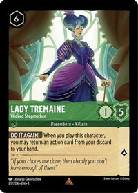 Lady Tremaine - Wicked Stepmother - 85/204 - Rare-Kantocards