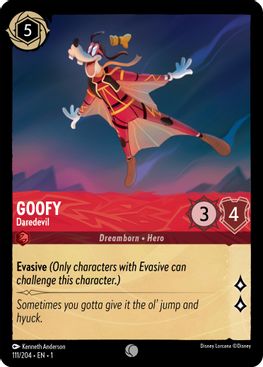 Goofy - Daredevil  - 111/204 - Common