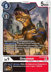 Greymon BT12-062 C-Kantocards