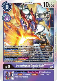 Arresterdramon: Superior Mode BT12-083 SR-Kantocards