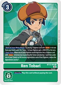 Ren Tobari BT12-093 U-Kantocards