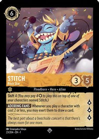 Stitch - Rock Star - Super Rare - 23/204-Kantocards