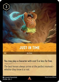 Just in Time - Rare - 29/204 - Cold Foil-Kantocards