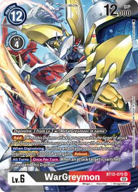 WarGreymon (Alternate Art) BT12-070 SR-Kantocards