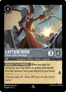 Captain Hook - Captain of the Jolly Roger - 173/204 - Rare - Cold Foil-Kantocards