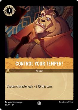 Control Your Temper!  - Common - 26/204