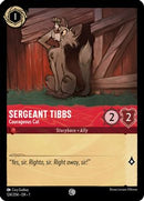 Sergeant Tibbs - Courageous Cat - 124/204 - Common-Kantocards