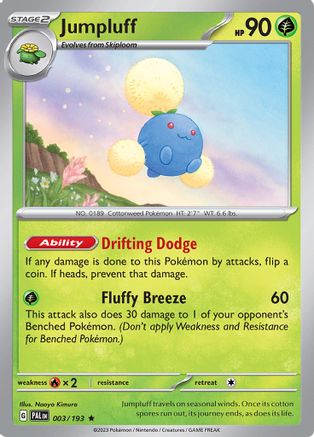 Jumpluff 003/193 (Holo Rare)