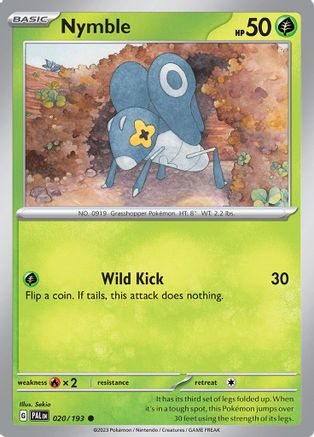 Nymble - 020/193 (Reverse Holo)