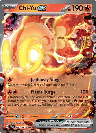 Chi-Yu ex - 040/193 - Double Rare (ESPAÑOL)