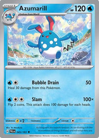 Azumarill - 045/193-Kantocards
