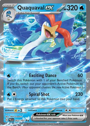 Quaquaval ex - 052/193 - Double Rare (ESPAÑOL)