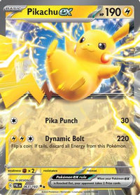Pikachu ex - 063/193 - Double Rare-Kantocards